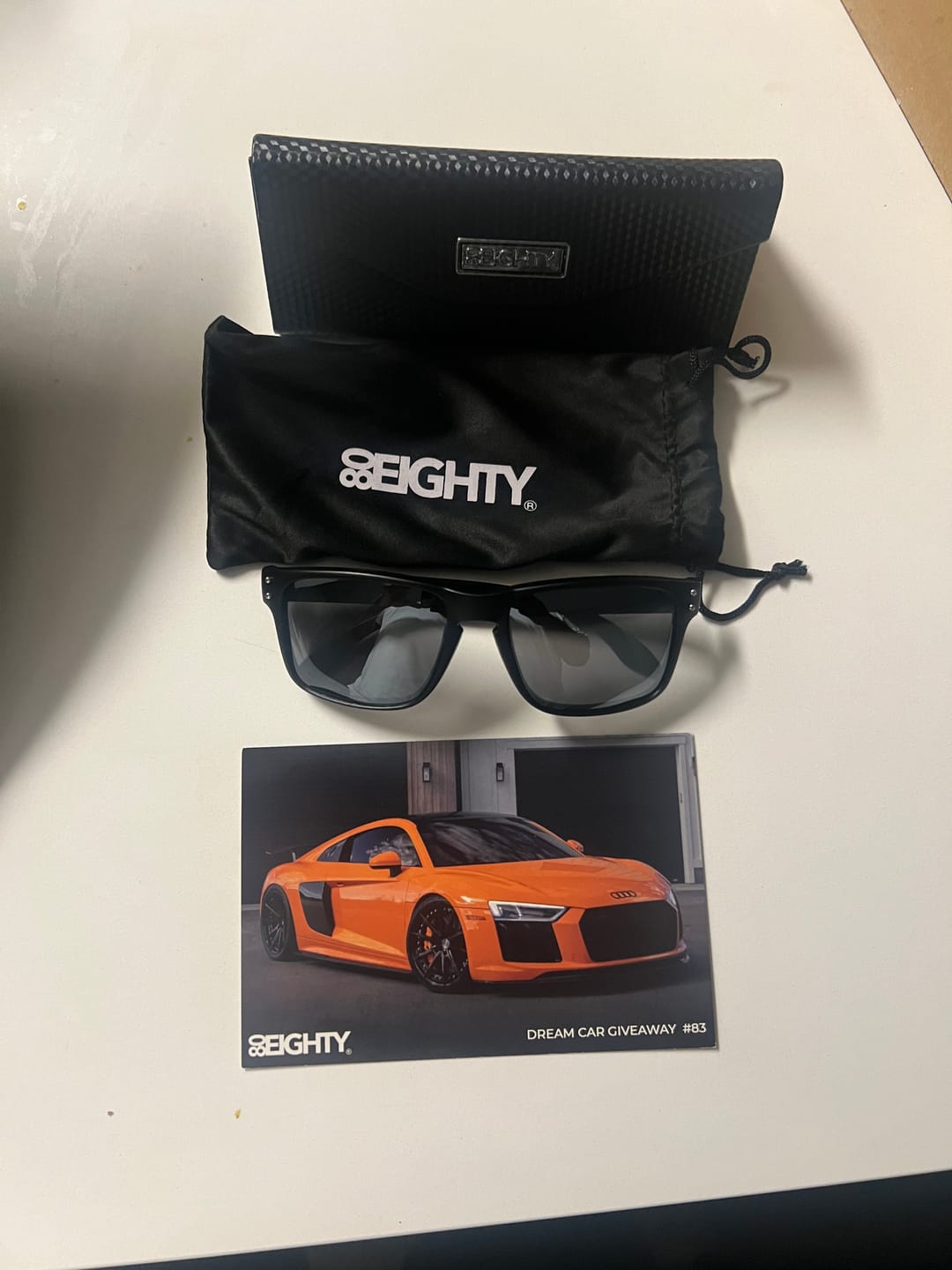 Customer photo review of 80Eighty® Polarized Sunglasses - Black Chrome