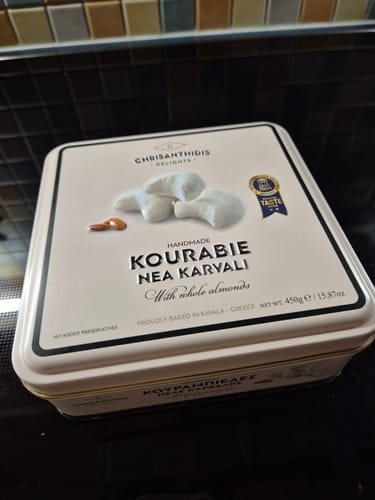 Customer photo review of Kourabiedes Chrisanthidis - 450g