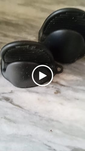 Customer video review of Heat Resistant Silicone Pot Holder - (Pair)