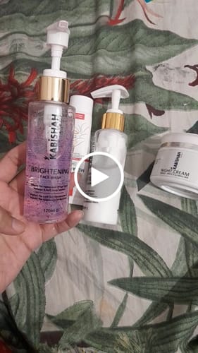 Customer video review of Pigmentation Bundle: Face Wash & Melasma Cream Duo
