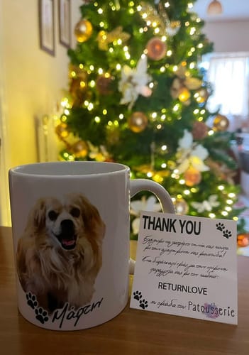 Customer photo review of Κούπα με το Δικό σας Κατοικίδιο