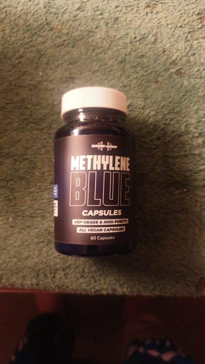 Customer photo review of Damn Good™ Methylene Blue Capsules