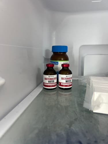 Customer photo review of Bacteriostatic Water