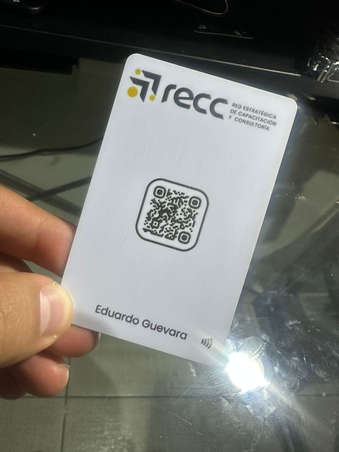 Customer photo review of Tarjeta Personalizada