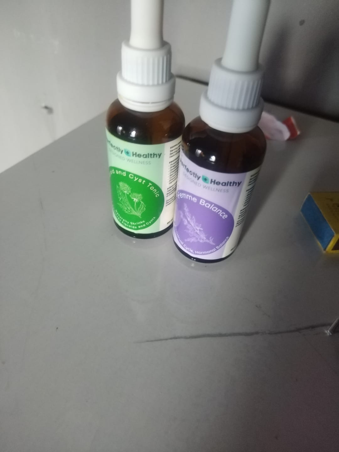 Customer photo review of Fibroid & Hormonal Balance Combo
