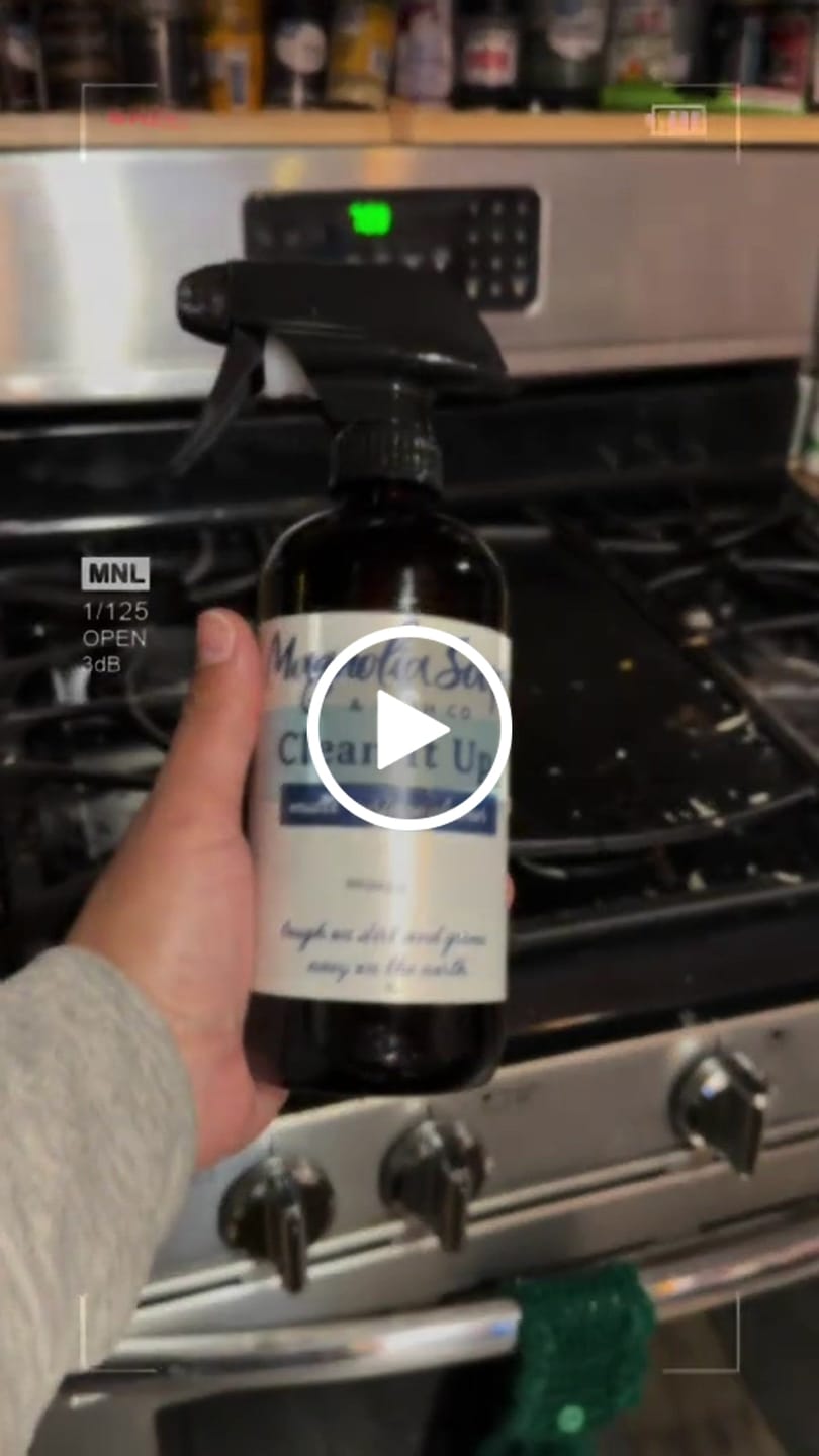 Customer video review of Clean It Up Spray