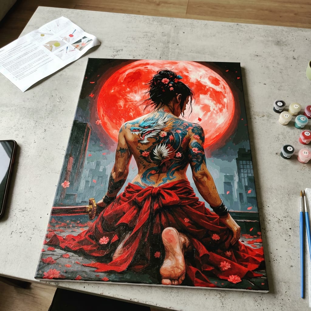 Customer photo review of The Moon's Warrior