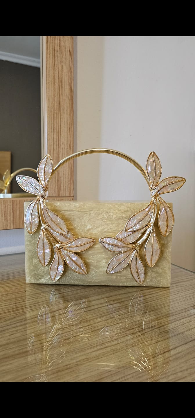 Customer photo review of Butter Bloom Clutch