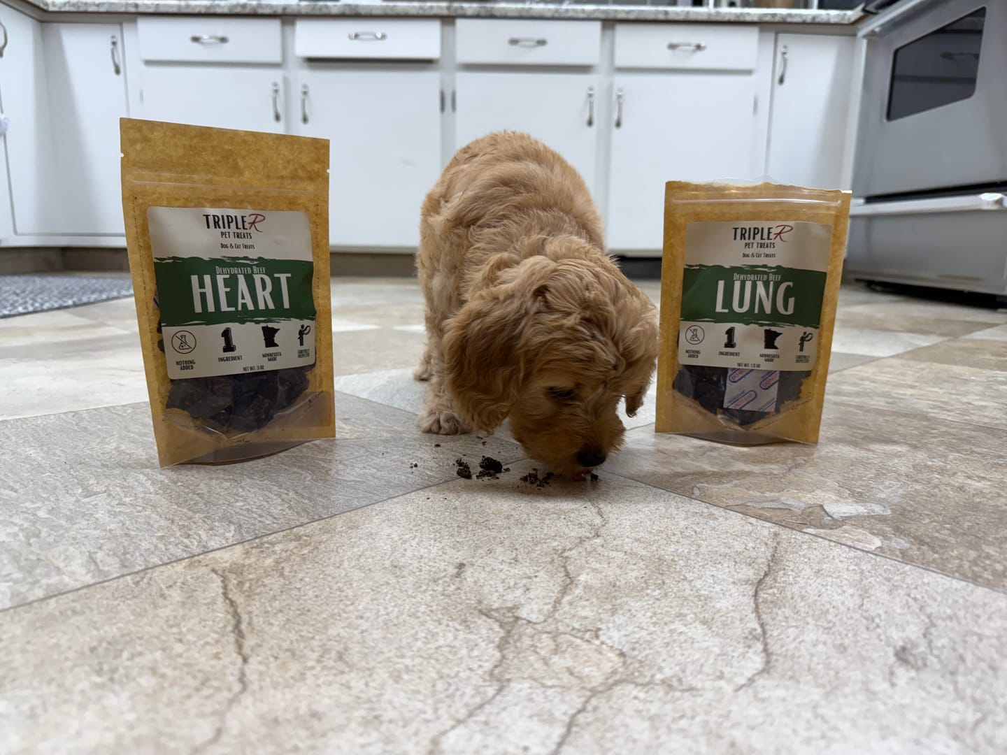 Customer photo review of Beef Lung, Dehydrated