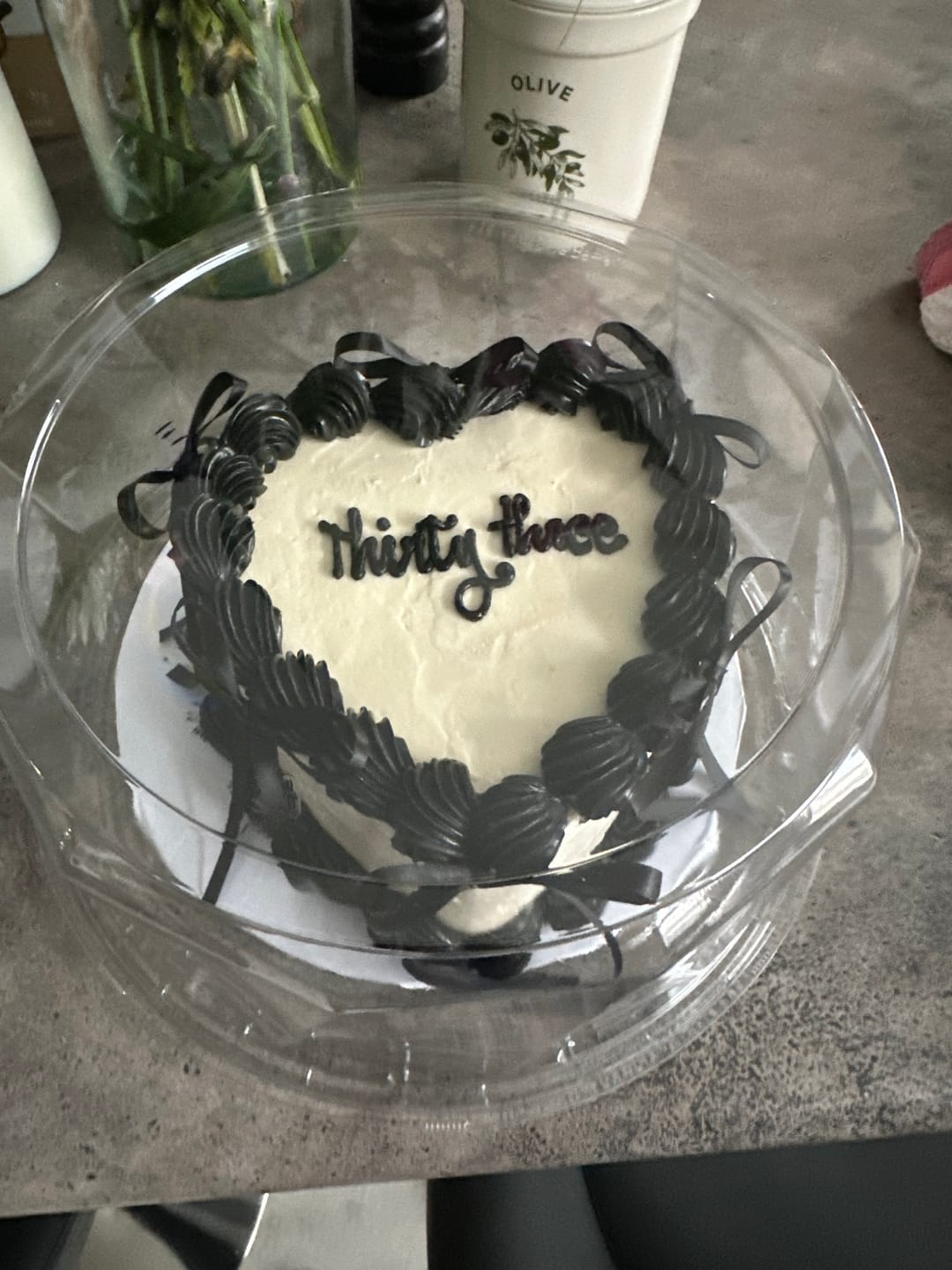 Customer photo review of Heart Cake