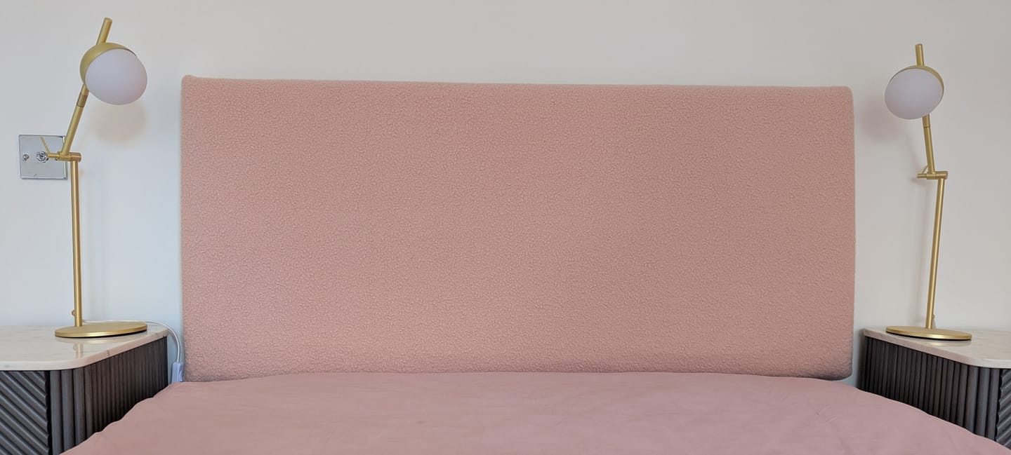 Customer photo review of Plain Boucle Fabric