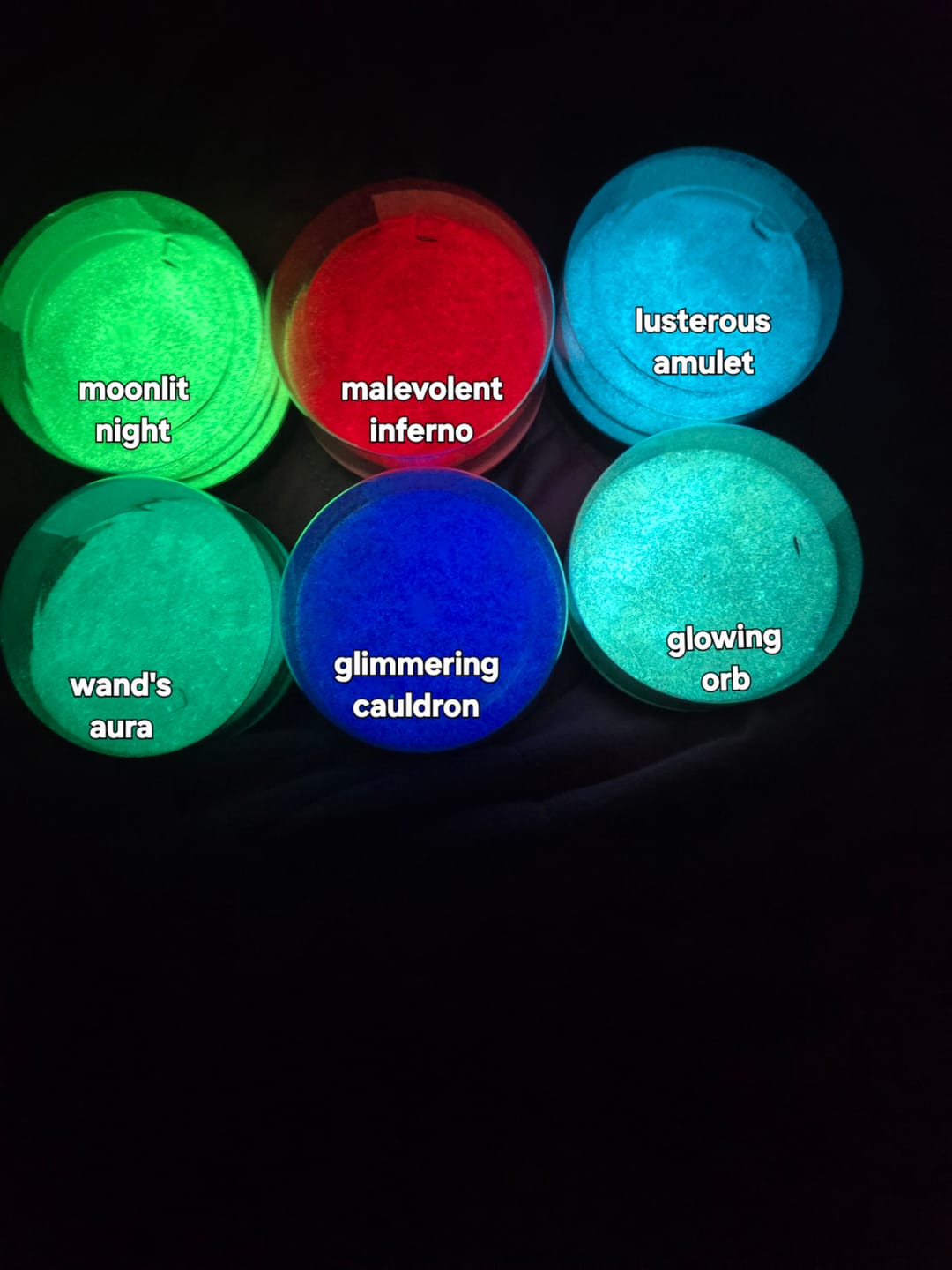 Customer photo review of Glowing Orb - Glow