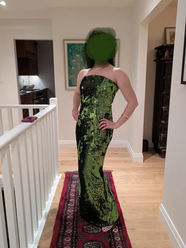 Customer photo review of Ivy Gown by HELSI - RENTAL