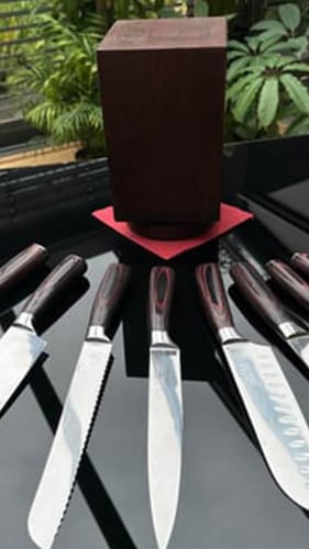 Customer photo review of KOMOREBI COLLECTION - Japanese Kitchen Knives