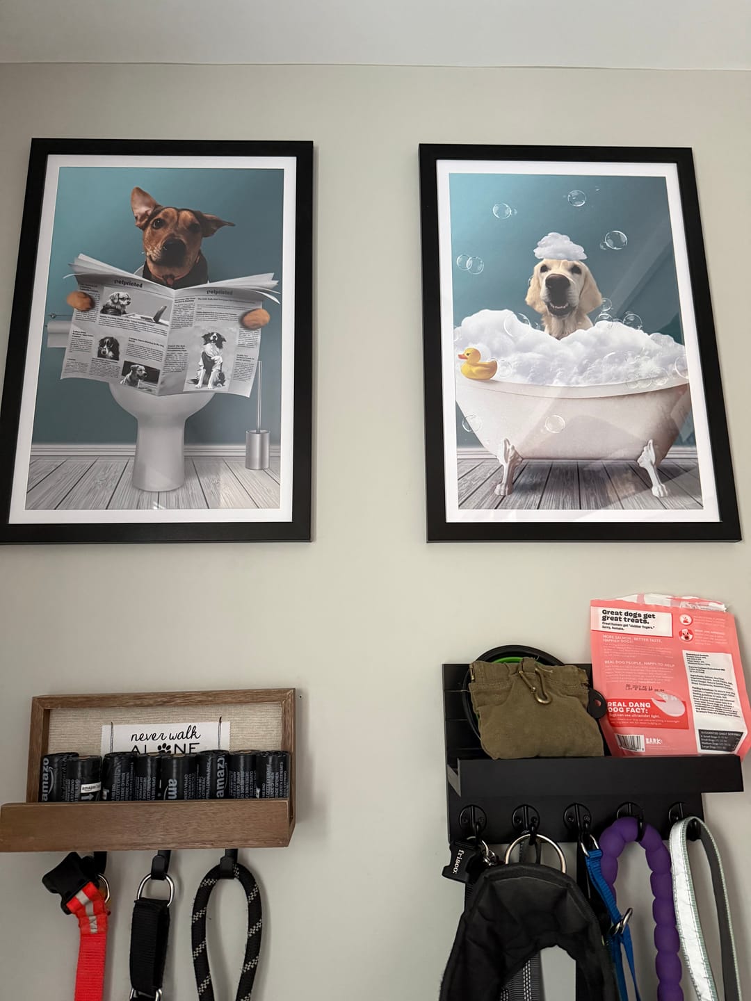 Customer photo review of Fun in the tub - Personalized Poster