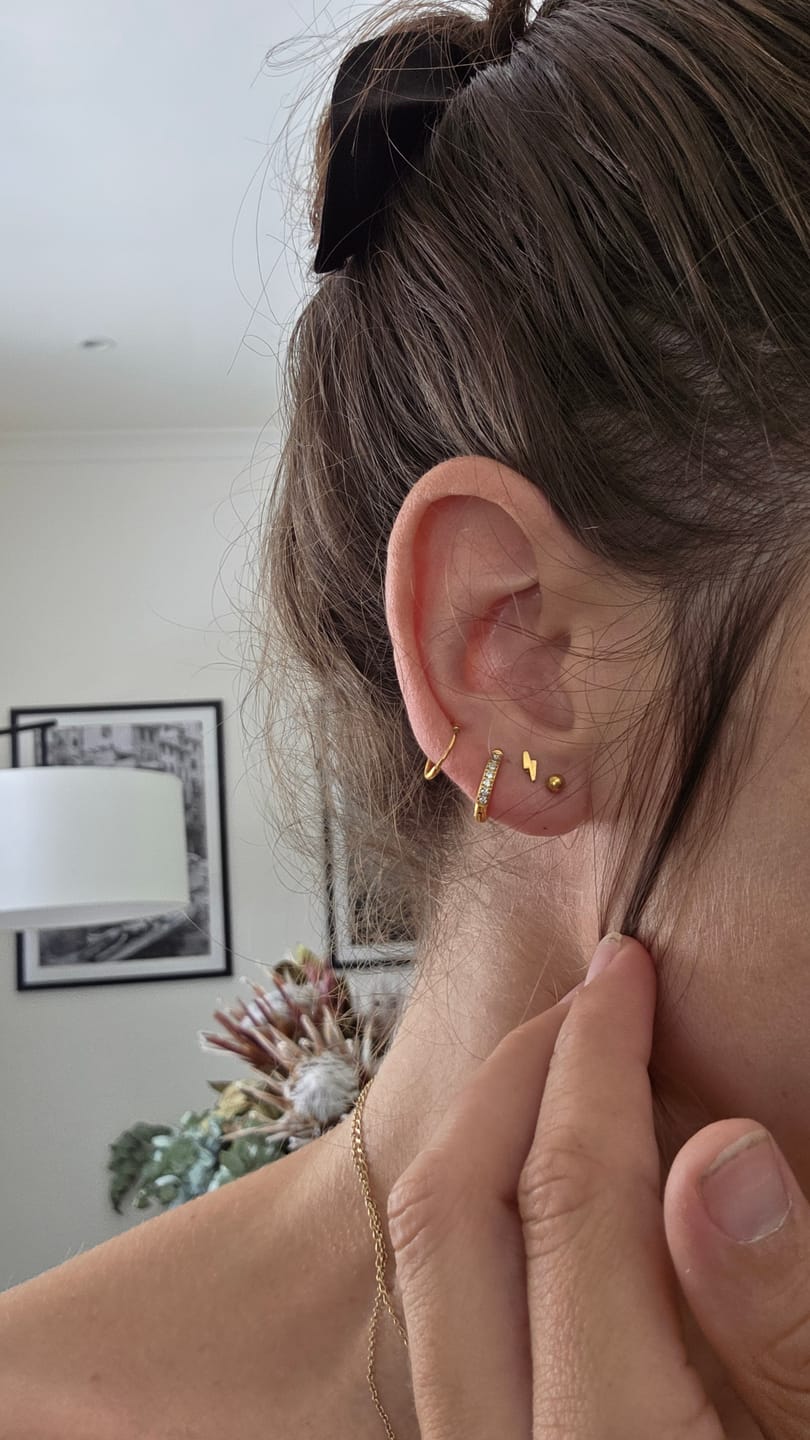 Customer photo review of Piercing - Black Betty Seapoint, CAPE TOWN (service fee only)