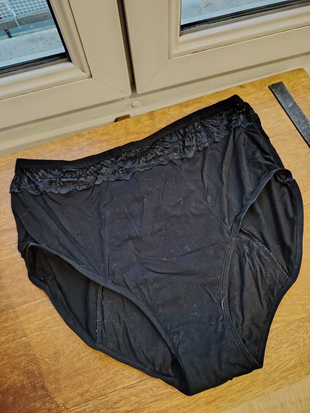 Customer photo review of Culotte Menstruelle Clémence (taille haute) Nouveauté