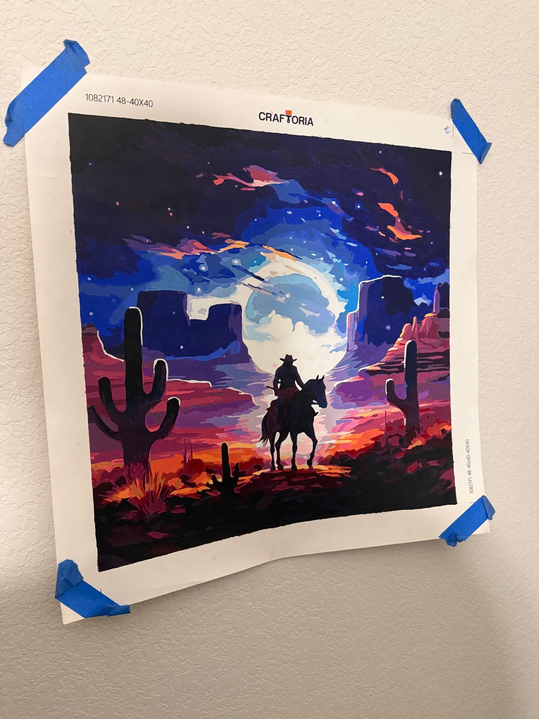 Customer photo review of Moonlit Cowboy