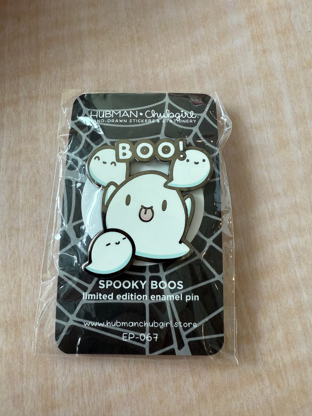 Customer photo review of Spooky Boos Pin