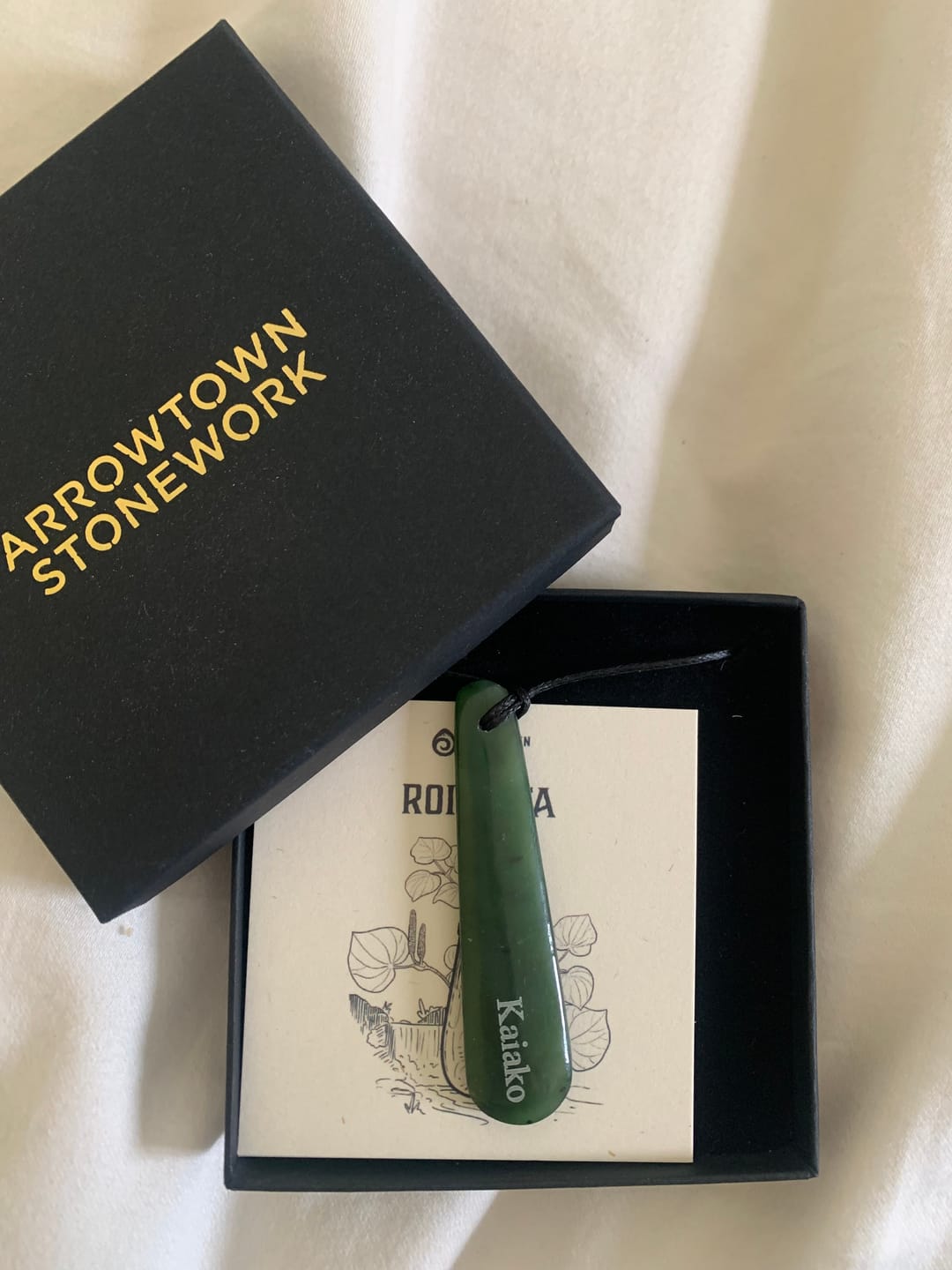 Customer photo review of Roimata Pounamu Medium