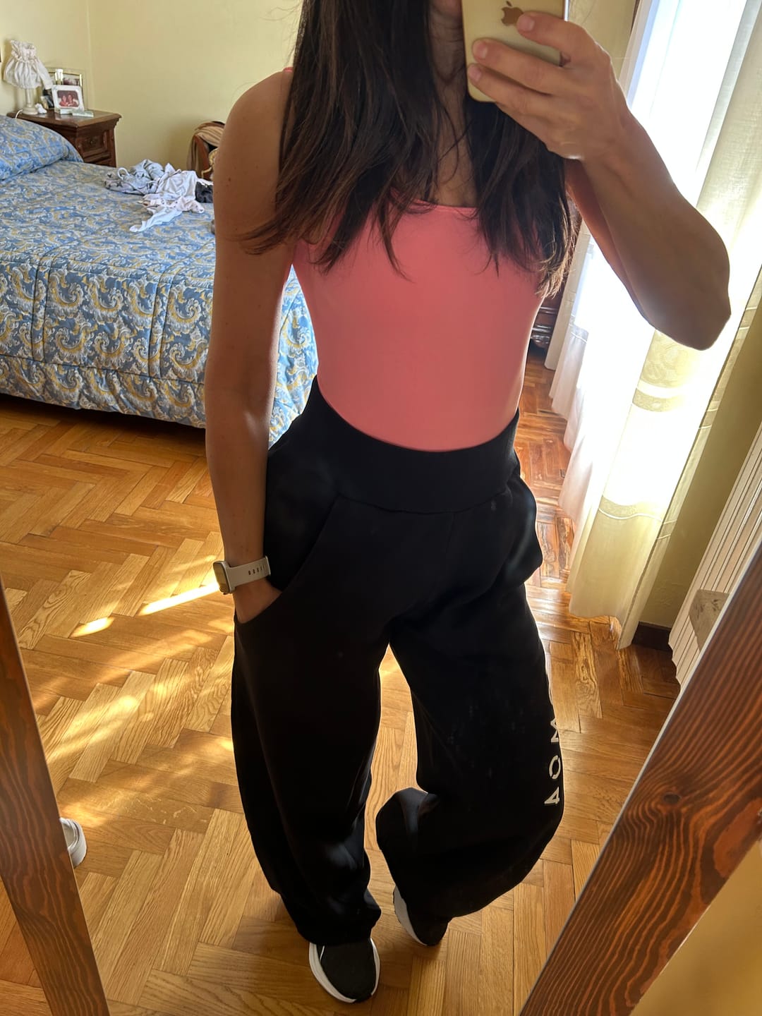Customer photo review of Pantalone Baggy Ikonic FW 24/25 Nero