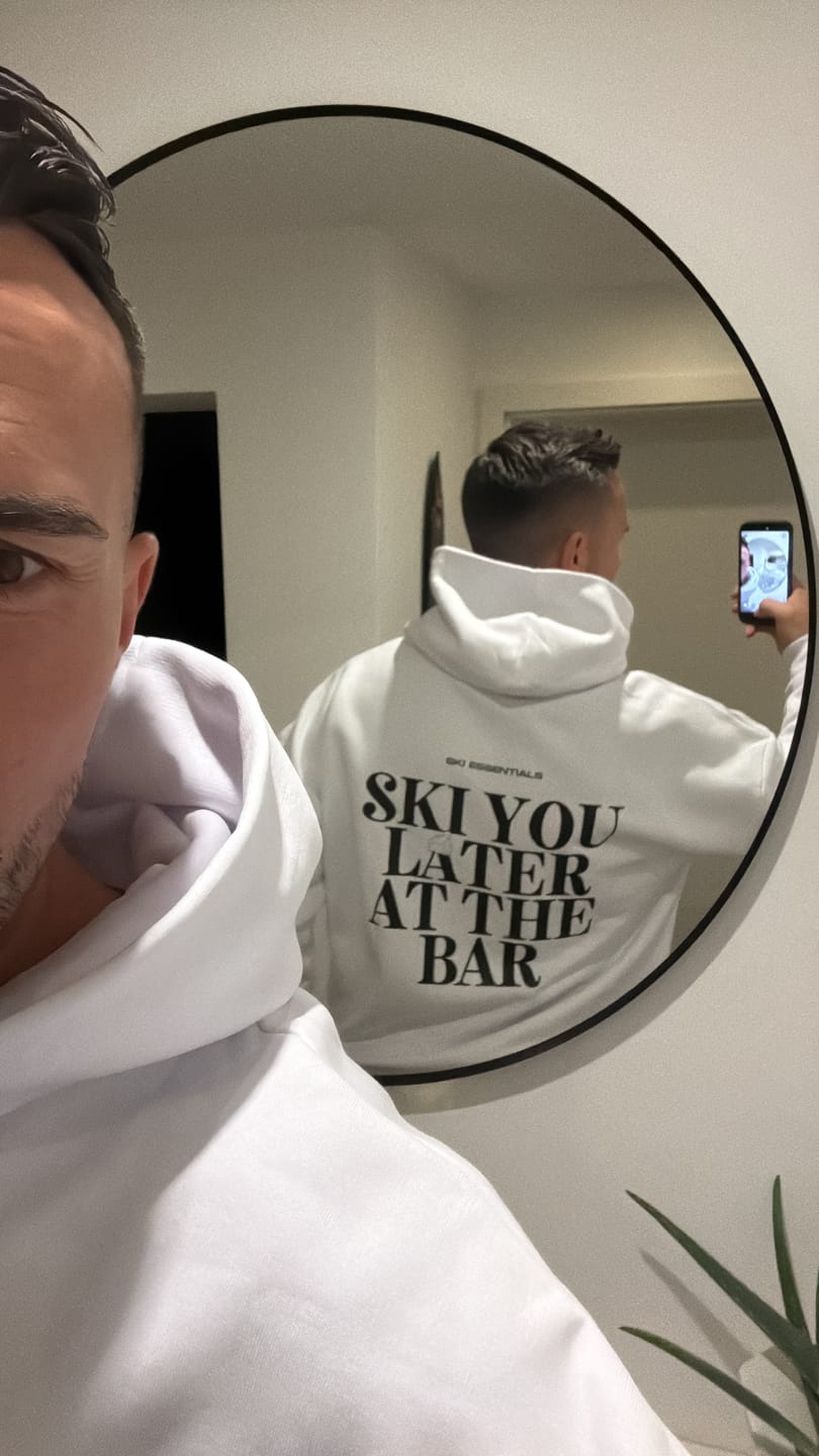 Customer photo review of SKI YOU LATER - Oversized Hoodie