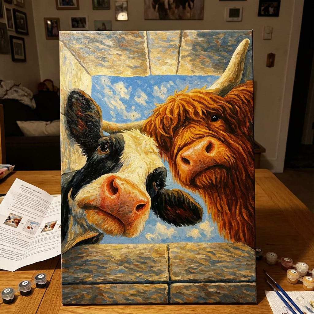 Customer photo review of Highland and Holstein