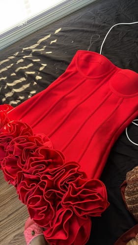 Customer photo review of Amiah Mini Dress