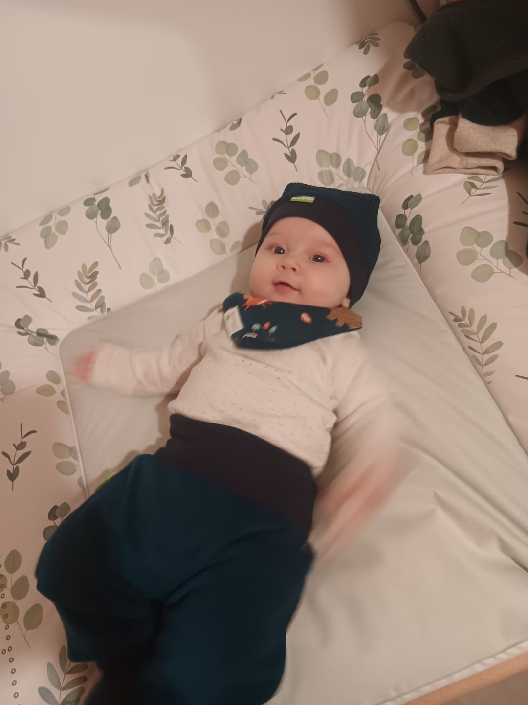 Customer photo review of MitwachsSet für Babys - Cord Nicky mitternachtsblau