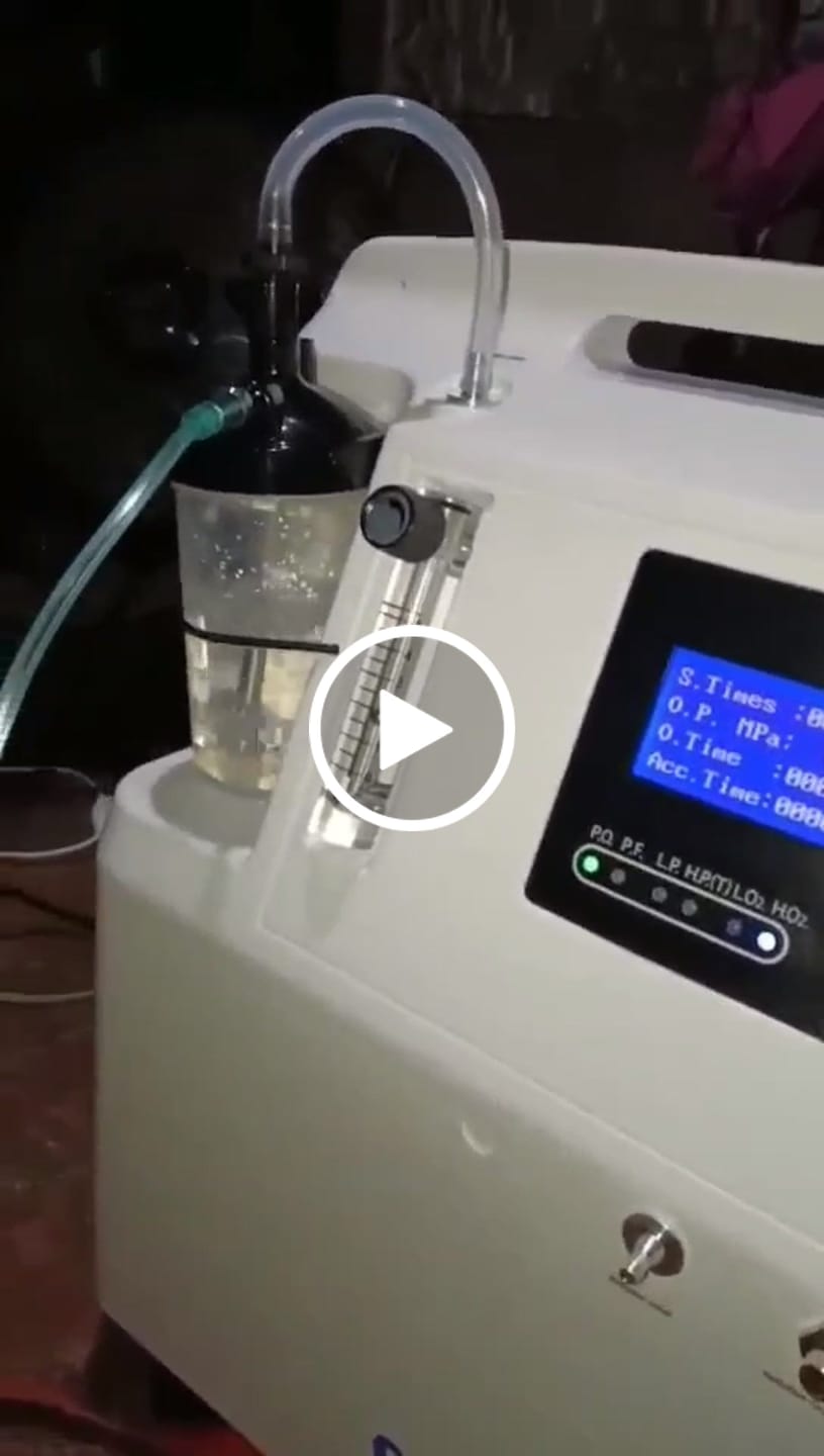 Customer video review of VARON 5L Premium Home Oxygen Concentrator Serene 5