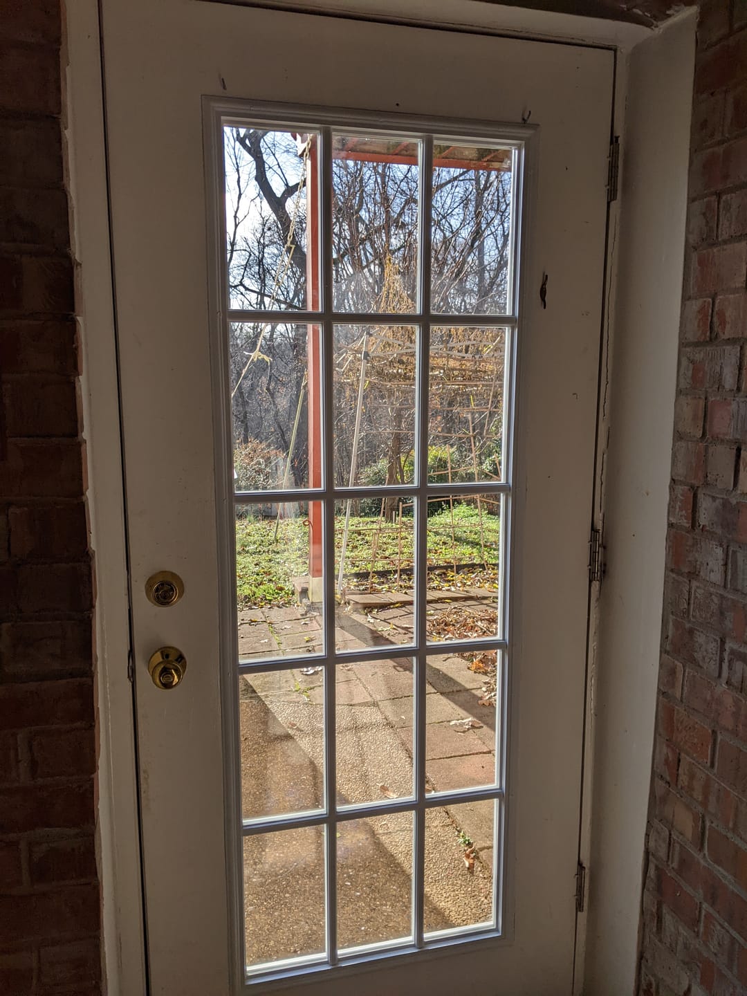 Customer photo review of Clear 15 Lite Glass and Frame Kit (Full Lite)