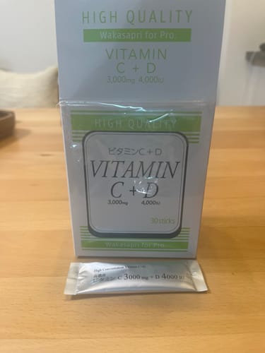 Customer photo review of ビタミンC+D -Wakasapri for Pro.