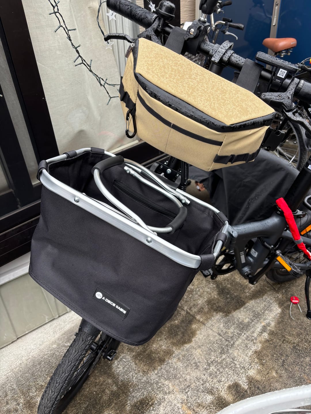 Customer photo review of 取り外し可能な折りたたみ式フロントバスケットバッグ【対応モデル：Air 20、Air 20 Pro、Air Carbon、 Air 20 Ultra】【海外直送 納品期間: 15～25日】