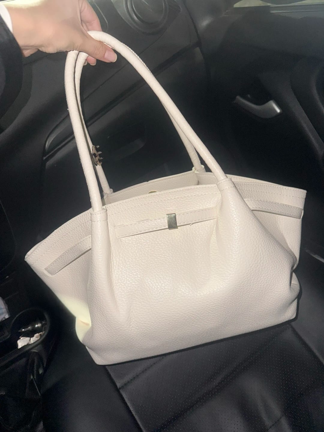 Customer photo review of Sandy Shoulder Tote Bag