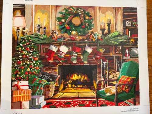 Customer photo review of Fireside Christmas