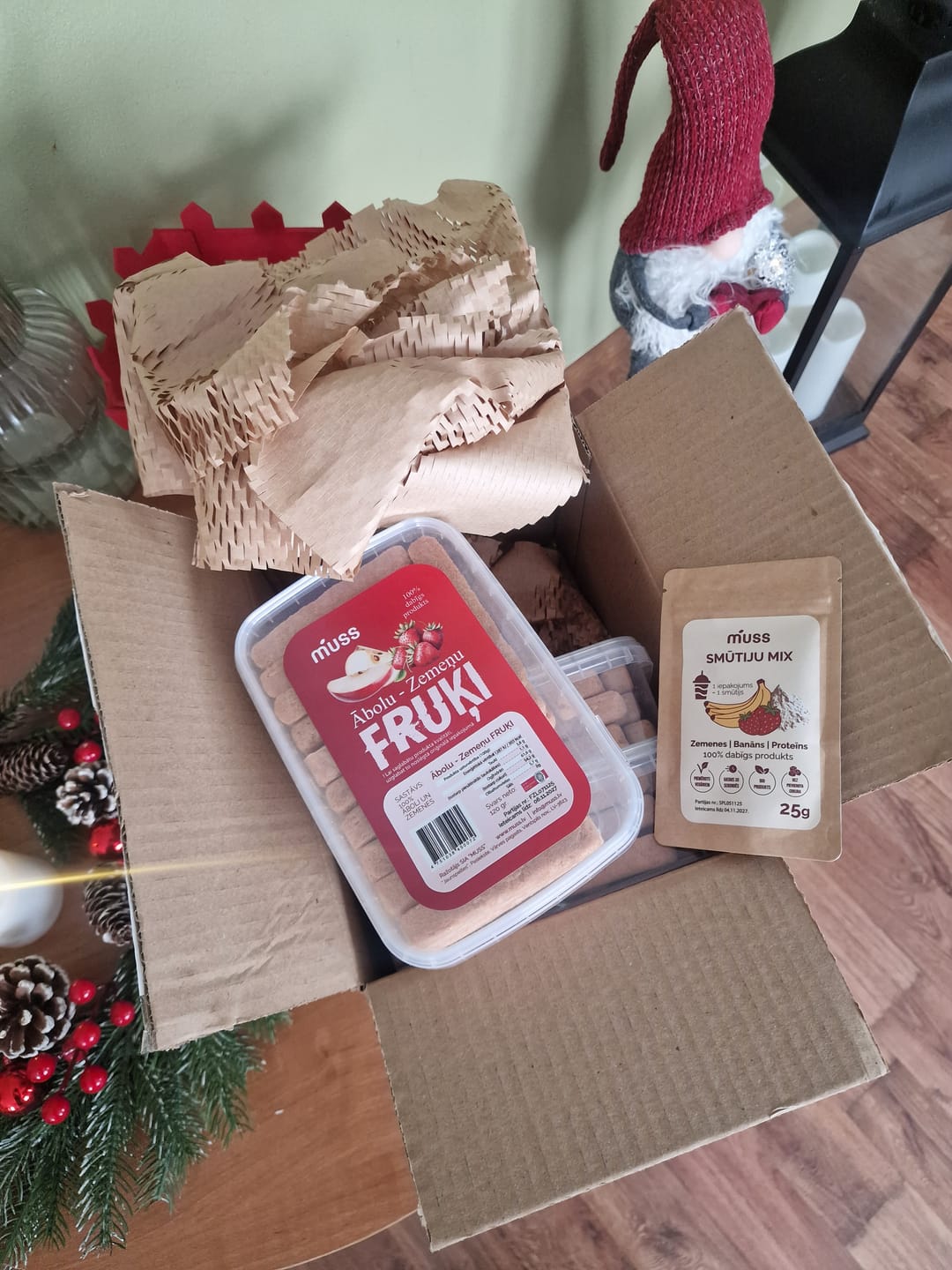 Customer photo review of Fruķi Ābolu-Zemeņu