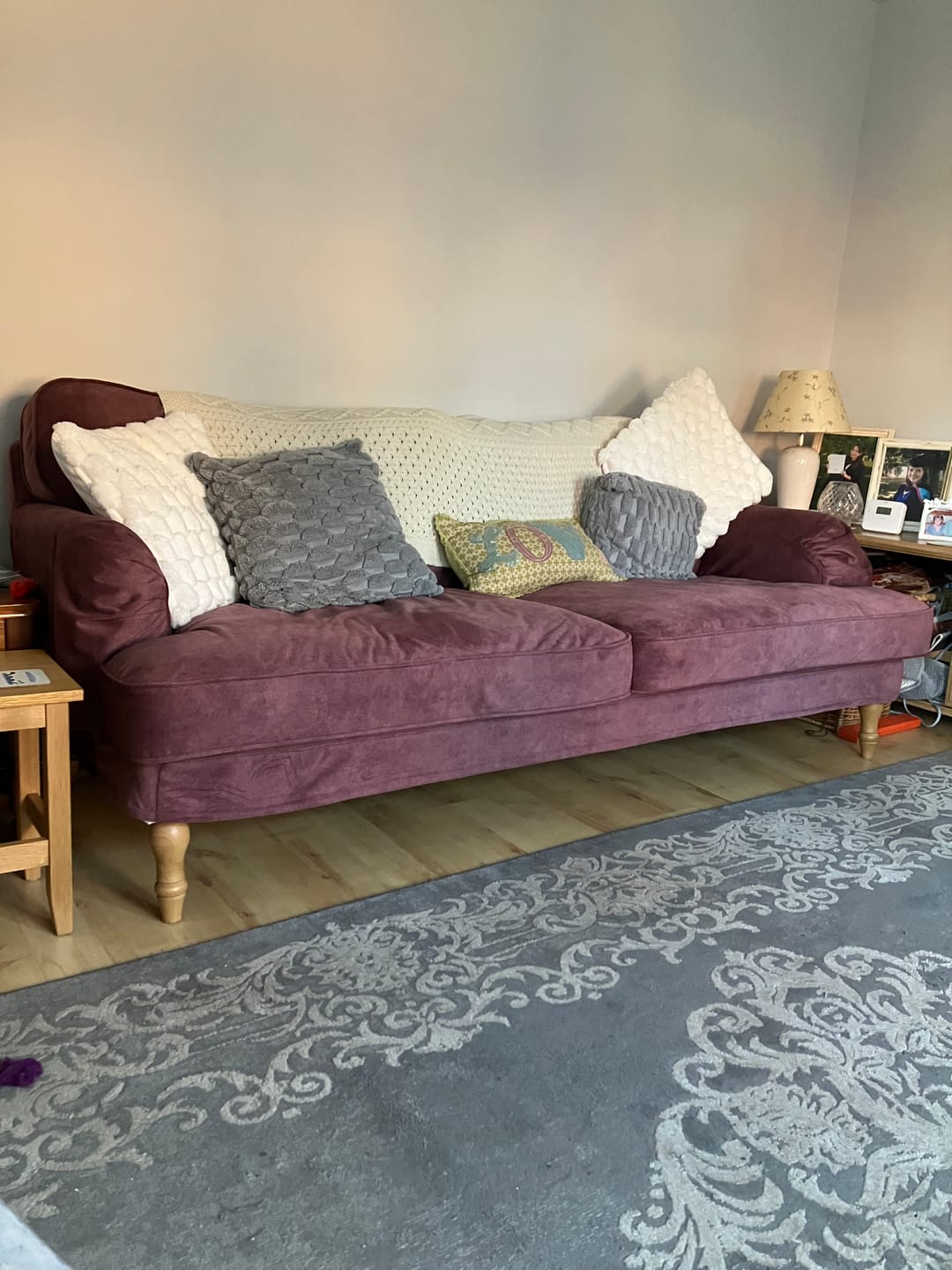 Customer photo review of STOCKSUND 3 Seat IKEA Sofa Cover
