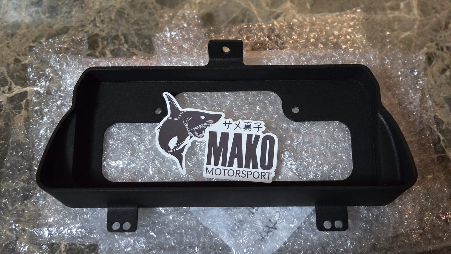 Customer photo review of $200USD OFF Haltech uC-10 Display and Mako Dash Mount Combo