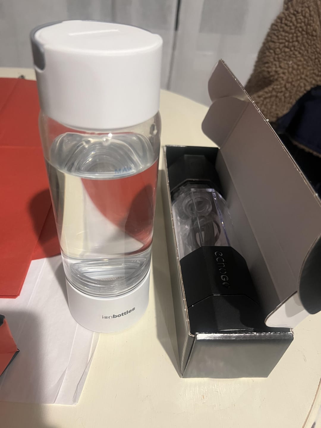 Customer photo review of Pro Hydrogen Water Bottle