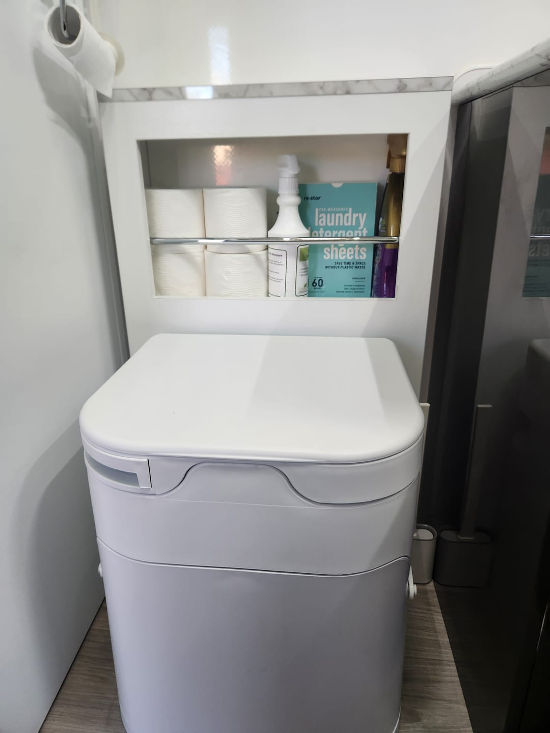 Customer photo review of OGO Origin Sleek Composting Toilet