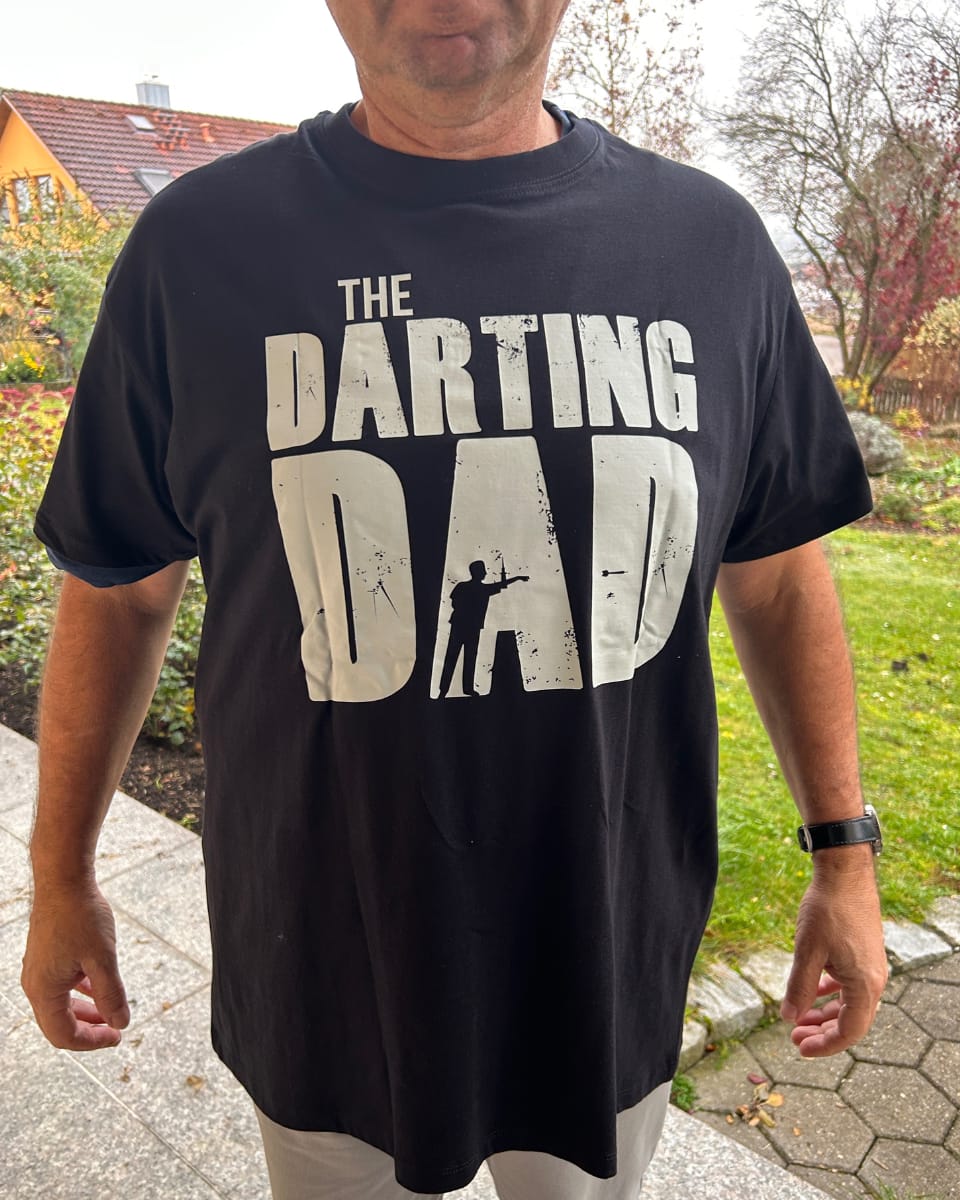 Customer photo review of Darting Dad | Shirt