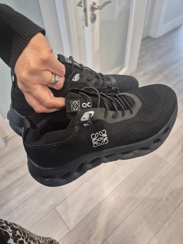 Customer photo review of Men’s Multi-Panel Lace-Up Sneakers