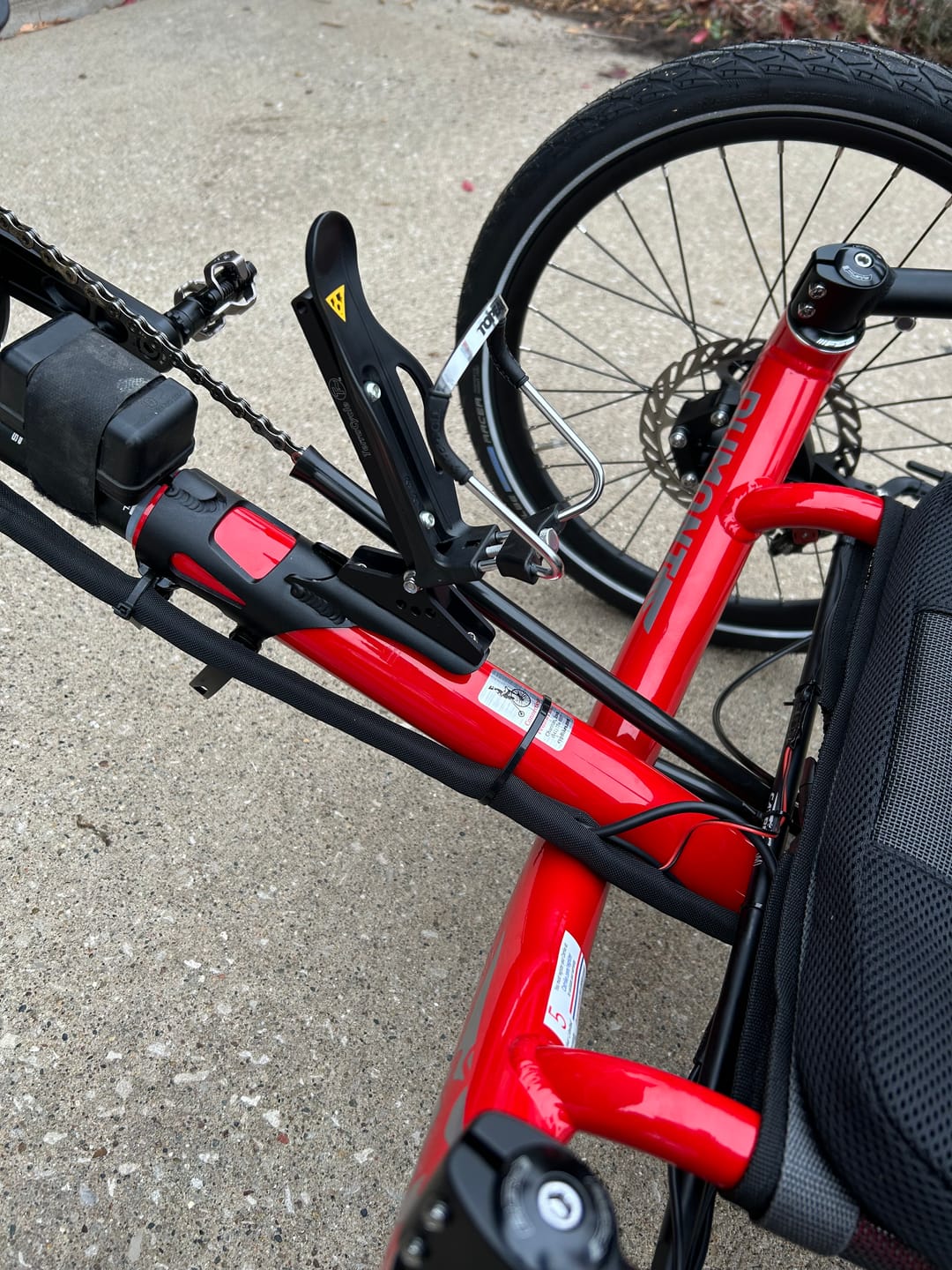 Customer photo review of Adjustomatic Bottle Mount