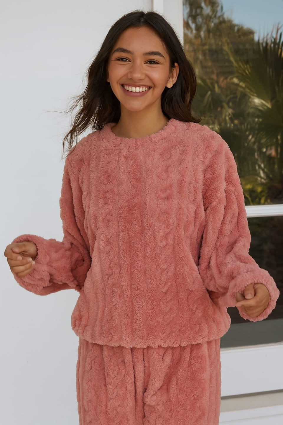 Customer photo review of CozyDelora™ | Set Pigiama Premium