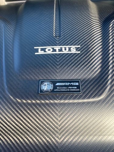 Customer photo review of Emira i4 Carbon Fiber Engine Cover