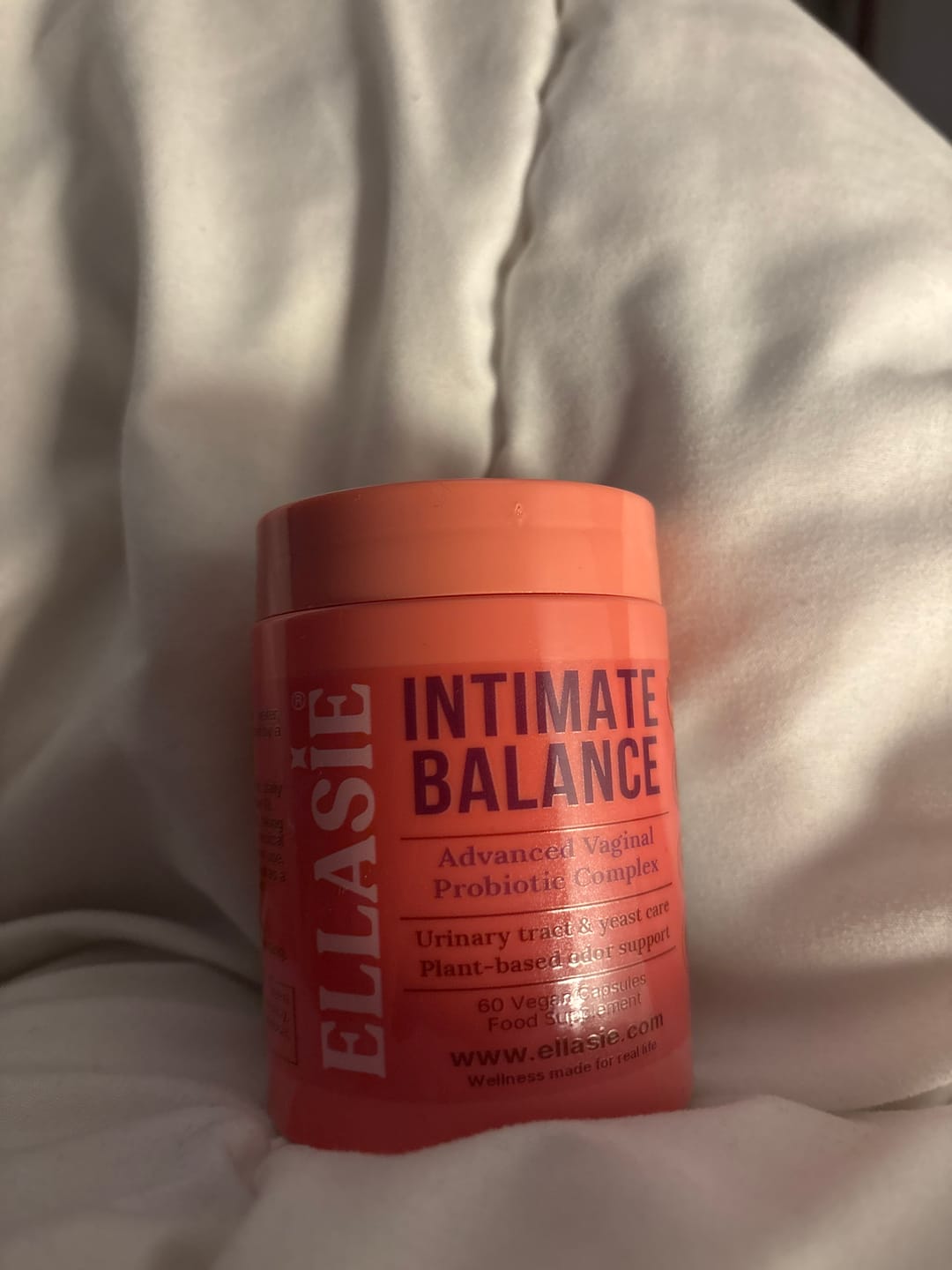 Customer photo review of Ellasie Intimate Vaginal Probiotic - 60 Caps