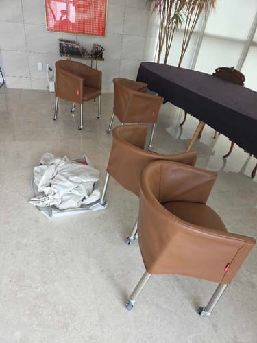 Customer-installed Flexform MIXER armchair, view 1