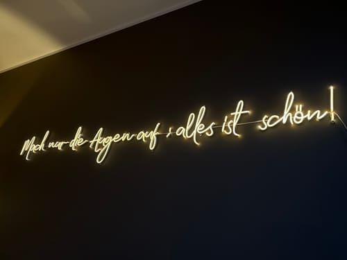 Michaela T. review of Custom Neon: Mach nur die Au... image 1 out of 1