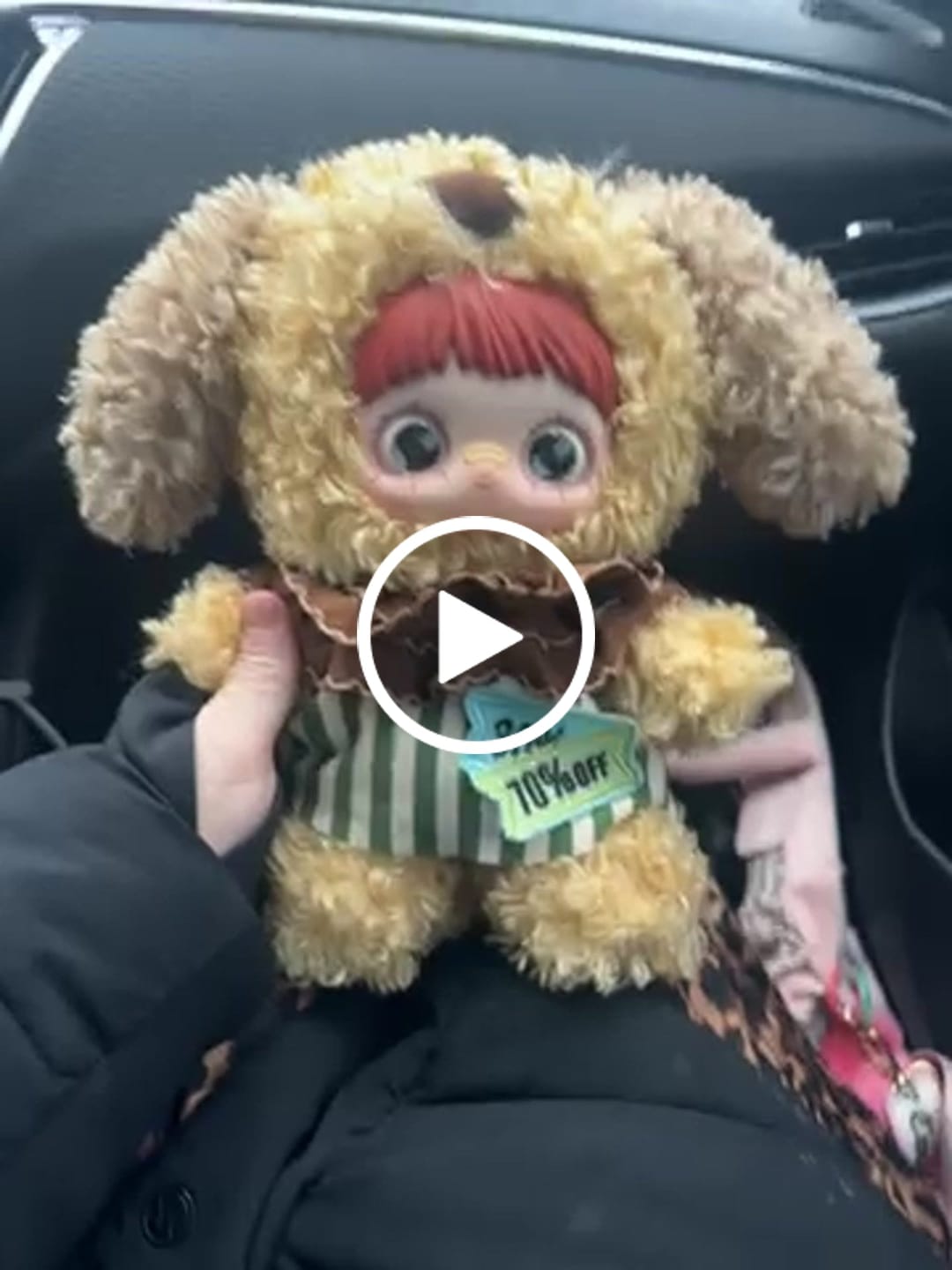 Customer video review of Maymei Forgotten Funfair 400% Series Plush Blind Box