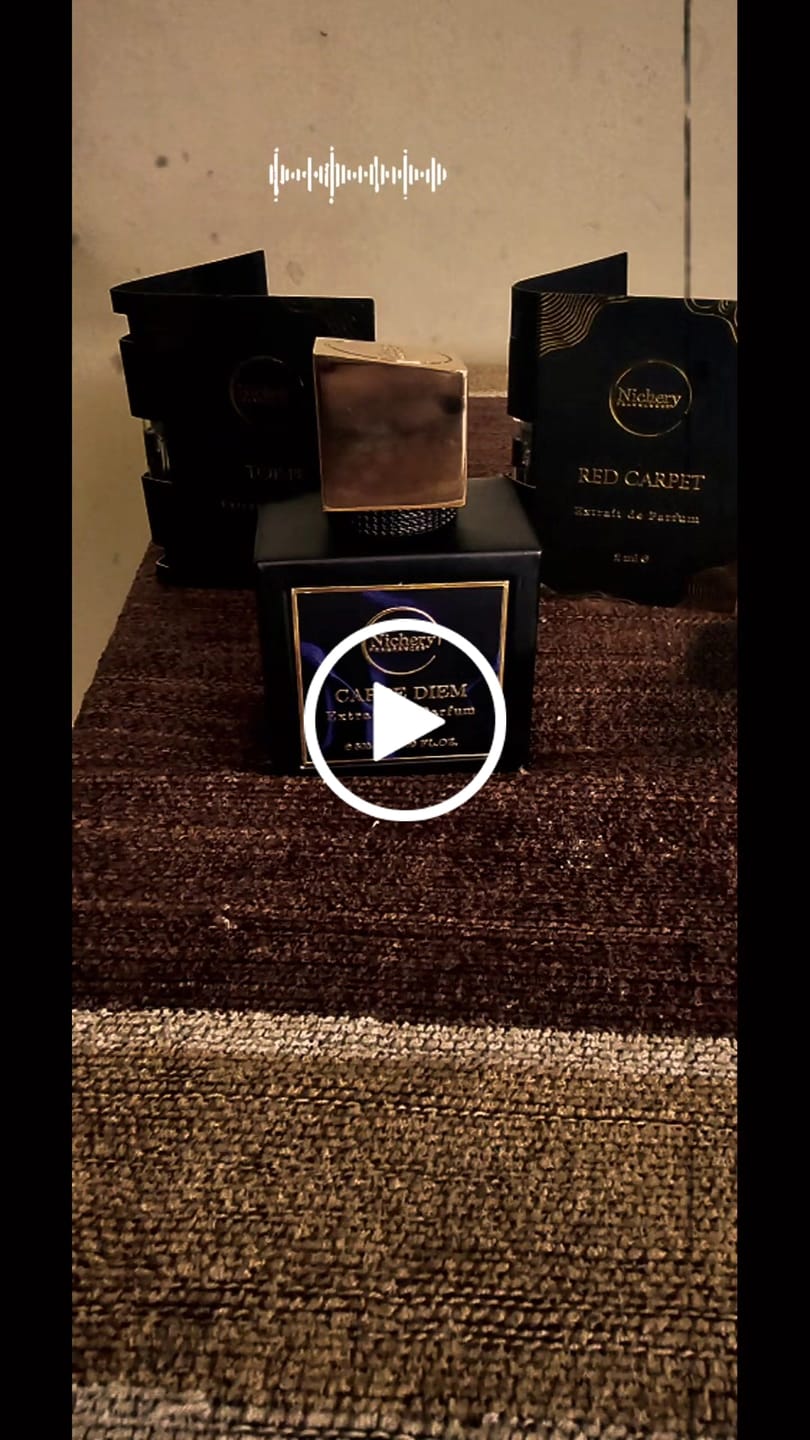 Customer video review of Nichery Carpe Diem Extrait de Parfum - Férfi 50ml